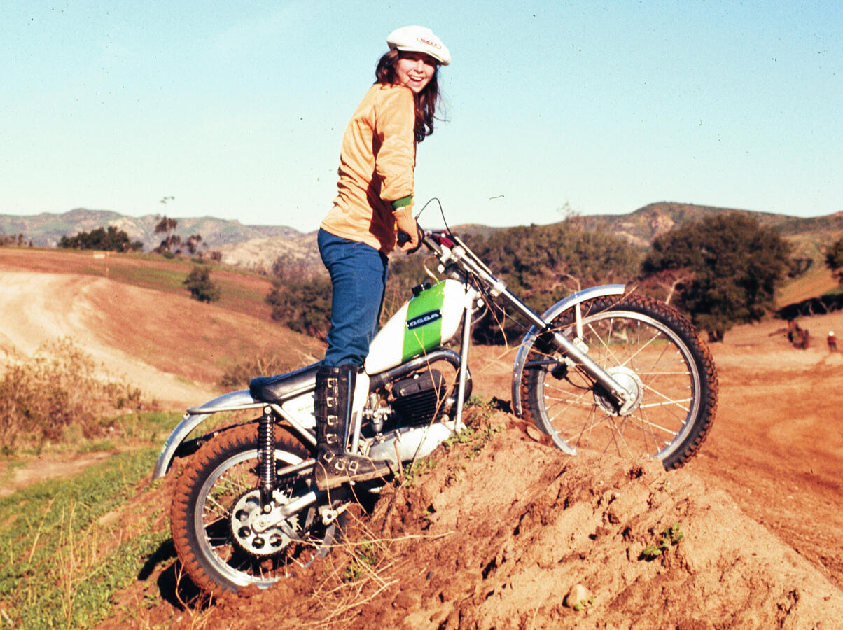 Debbie Evans began as a top amateur trials rider and became one of the most prolific stuntwomen in Hollywood.
