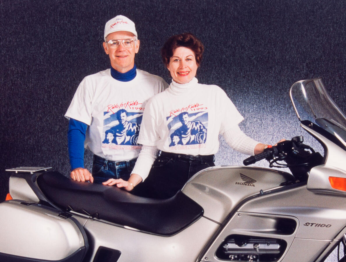 Ride for Kids, an organization that has raised millions for childhood cancer, was founded by Dianne Traynor and her husband, Mike.